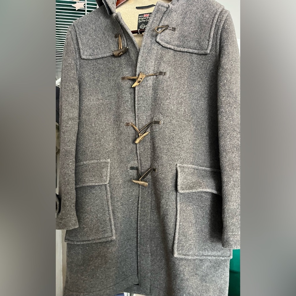 Vintage Men's British Wool Gloverall Duffle Coat Sz 42 (L)
